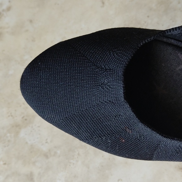 Skechers Cleo Bewitch Womens Size 7.5 Shoes Black Woven Stretch Fit Ballet Flats - Picture 10 of 10